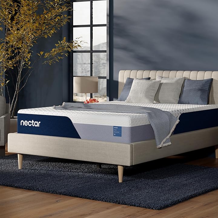 Nectar Classic 12” Queen Mattress – Medium Firm Memory Foam with Cooling Comfort